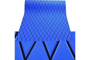 KT GuoMei 102.3" X45.2” Diamond Pattern Sea Deck Self-Adhesive Boat Flooring Eva Foam Decking Marine Non-Slip for Motorboat Fishing Boat Yach