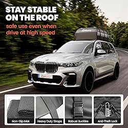 Asinking Car Rooftop Cargo Carrier Bag