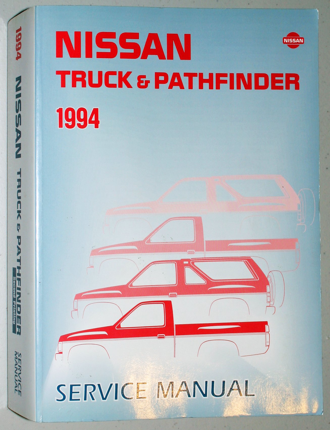 Nissan Truck & Pathfinder 1994 Service Manual Paperback – 1993
