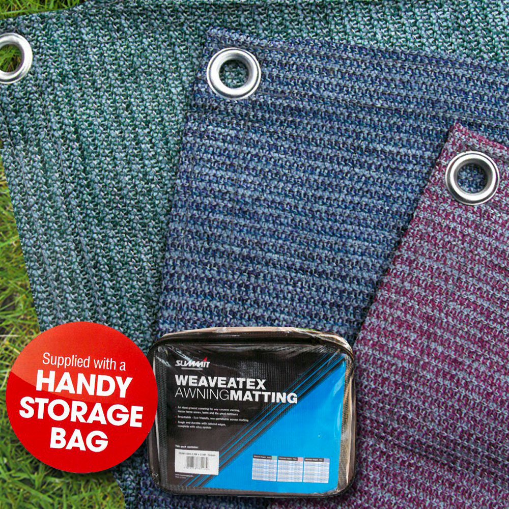 AWNING CARAVAN TENT MARQUEE GAZEBO BREATHABLE DURABLE CARPET MAT 2.5Mx3