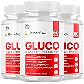 (3 Pack) HemoNexa Capsules, Official Hemo Nexa Blood Health Support Pills with All Natural Ingredients, Advanced Wellness Support Formula with Max Strength Vitamins for Women & Men (180 Capsules)