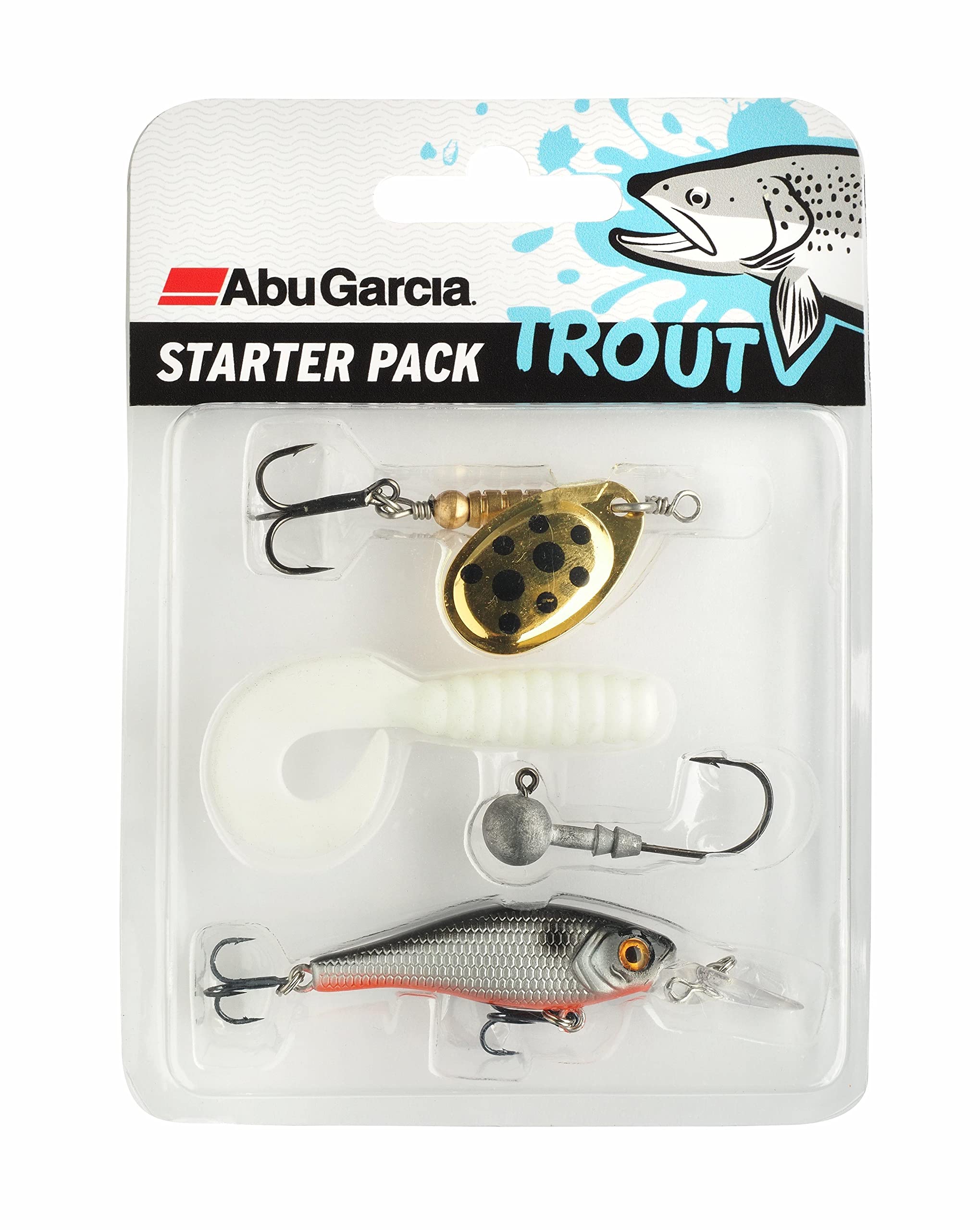 Abu Garcia Starter Pack Trout, Fishing Hook, Kits, Predator Fishing, Trout, Perfect for Beginner or Intermediate Anglers, Components Picked by Abu Garcia Experts, Unisex, Assorted — image 1