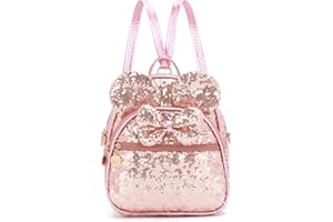 KL928 Girls Bowknot Polka Dot Cute Mini Backpack Small Daypacks Convertible Shoulder Bag Purse for Women