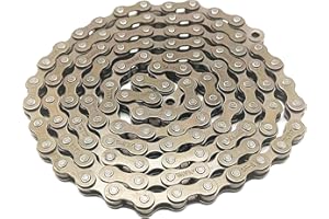 6/7/8 Speed Bike Chain, Bicycle Chain 1/2 x 3/32 Inch, 116 Links, Mountain Bike Accessories Special Steel Chains for Road Mou