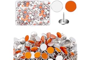TAINAT 240PCS Reflective Tack,Trail Marking Tack,Glow Thumb Tacks,Reflector Tacks for Tree Stand Hunting Hiking Camping