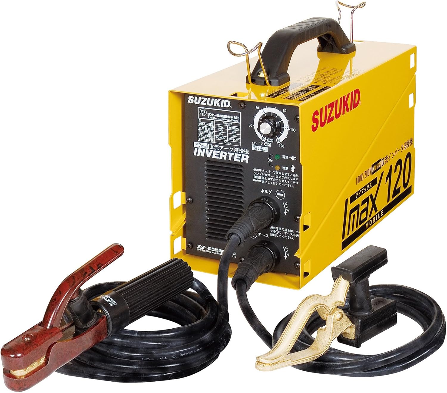 Amazon Co Jp スター電器製造 Suzukid 100v 0v兼用 直流インバータ溶接機 アイマックス1 Sim 1 Diy 工具 ガーデン