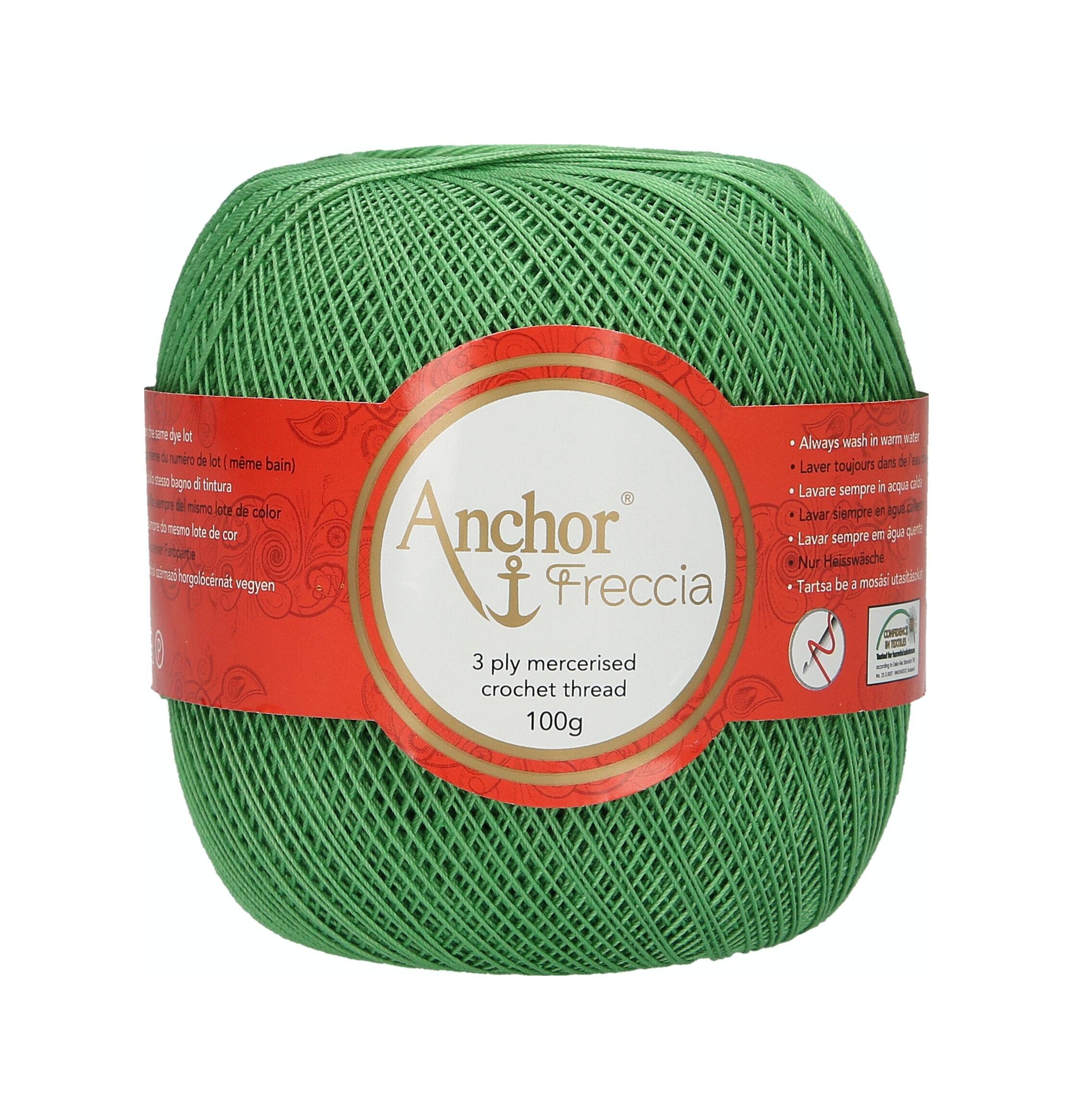 Anchor 4770016-00242 Crochet Yarn, 100% Cotton, 242, Thickness 16, 163 g