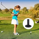 FINGER TEN Golf Rubber Tees 5 Pack Mixed Sizes Driving Range Mats Black view 8