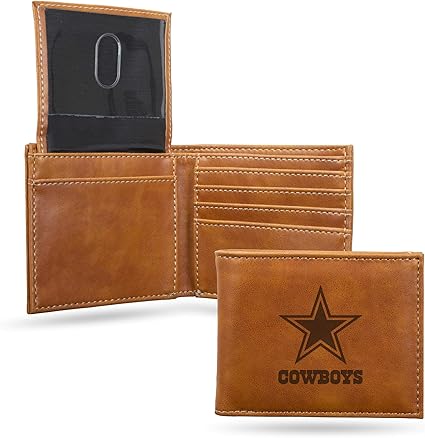dallas cowboys leather wallet