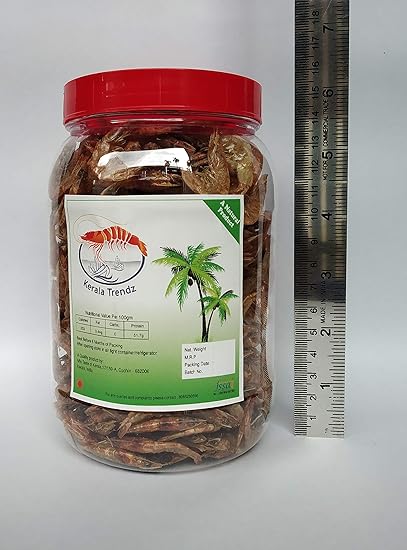 Kerala Trendz Fresh Dry Prawns (Large-Medium Size, 100 g)