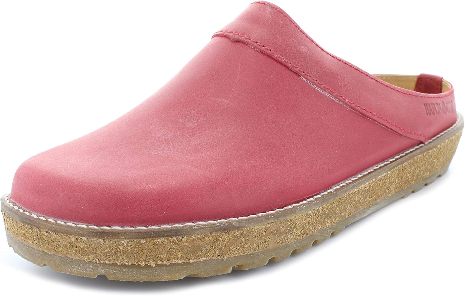 haflinger leather clogs