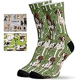 ZZRIUP Dogs Socks for Women & Men, Novelty Gifts for Dog Lovers
