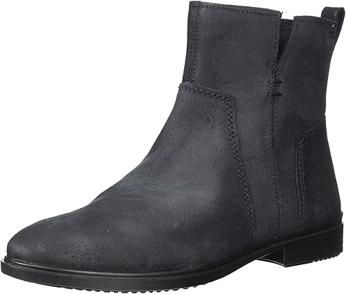 ecco black suede boots
