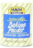 Hain Pure Foods Featherweight Baking Powder, 8 Ounce