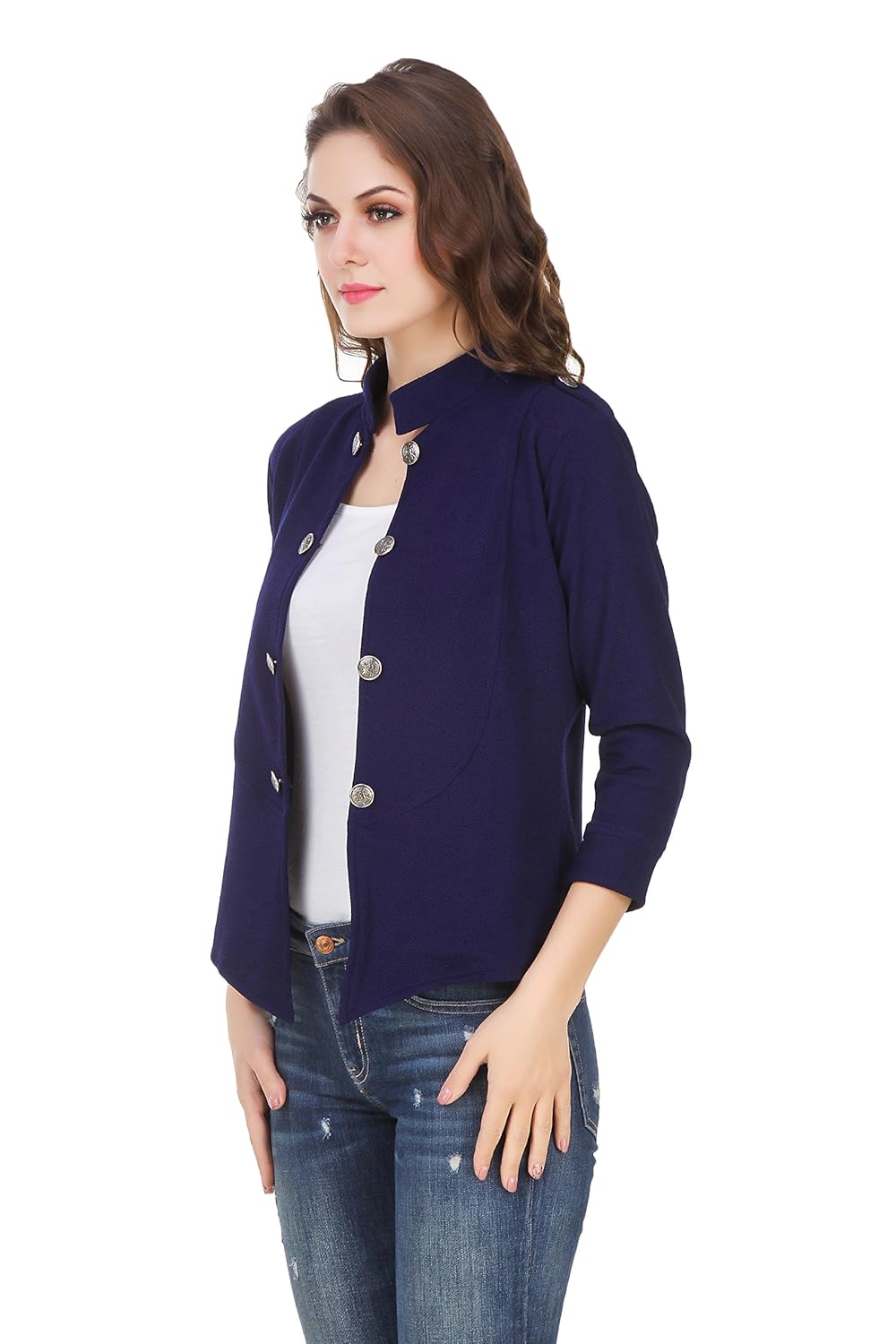 purple feather women's jacket