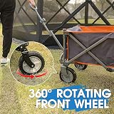 Portal Festival Camping Trolley Cart Folding Beach Wagon 100KG Capacity view 3