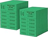 Auction Tickets - 1000 Sheets - 10 Numbers per