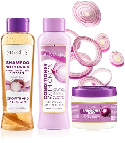 Amazon.com: ANYELUZ Red Onion Hair Tonic, Ideal for Weak and Thin