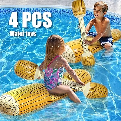 Inflatable Floating Row Toys: Battle Log Rafts for Cameroon Ubuy