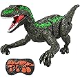 MAGICDINOSAUR Remote Controlled Dinosaur Toy for Kids 4-7 Years, Electrical Stunt Lifelike Walking Dinosaur with Light and Sound, Rechargeable Dinosaur Robot Birthday Gifts for Boys 3+