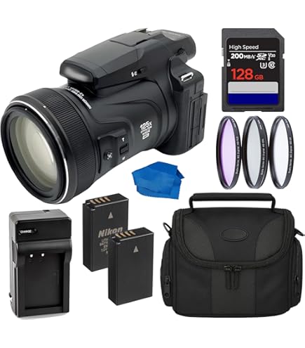 Amazon.com : NIkon COOLPIX P1000 Superzoom Digital Camera | 125x