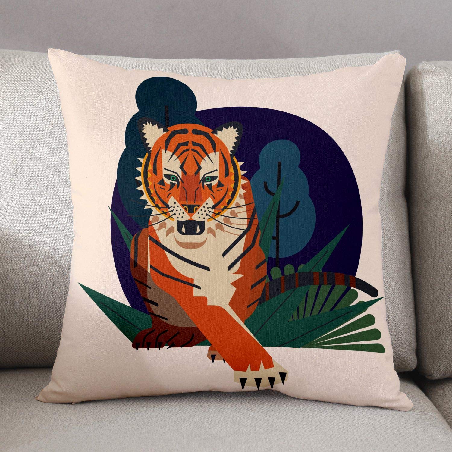 Bonamaison Decorative Cushion Cover, Multicolor, 45 x 45 cm