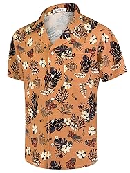 Hawaiian Shirts for Men Casual Beach Summer Shirt