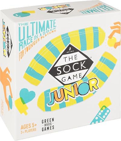 Green Brothers Games The Sock Game Junior Family Game 5+ 2+ Players