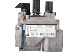 ALLPARTS EQUIPMENT & ACCESSORIES 0820652 SIT 820 Nova mV Natural Gas Replacement Millivolt Gas Valve for Fireplaces, Stoves, and Gas Logs - Replacement OEM components for Direct Vent Appliances