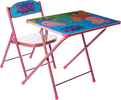 Peppa Pig Large Table and Chair for Kids
