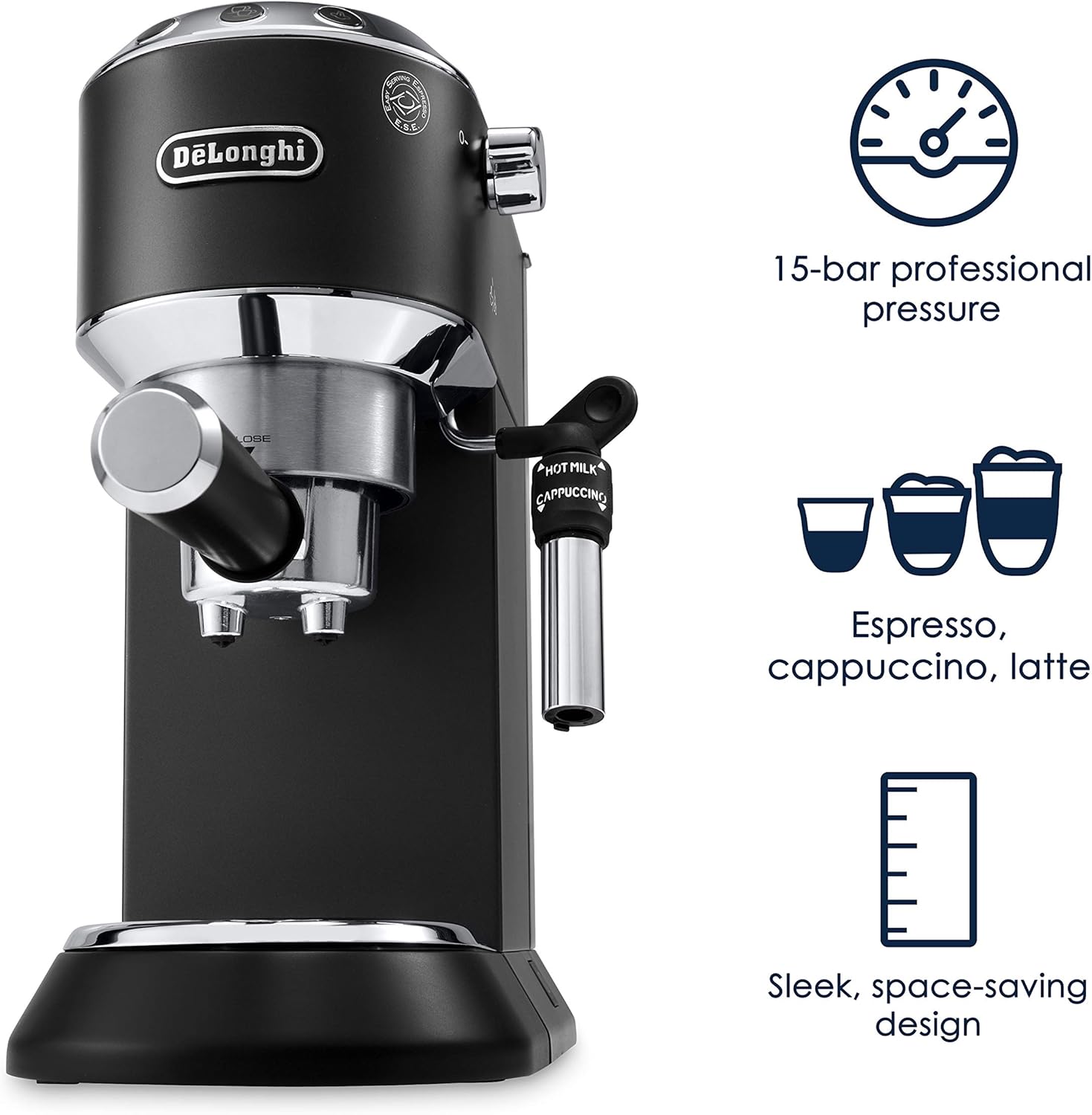 Delonghi cafetera espresso Las cafeteras más completas del mercado.