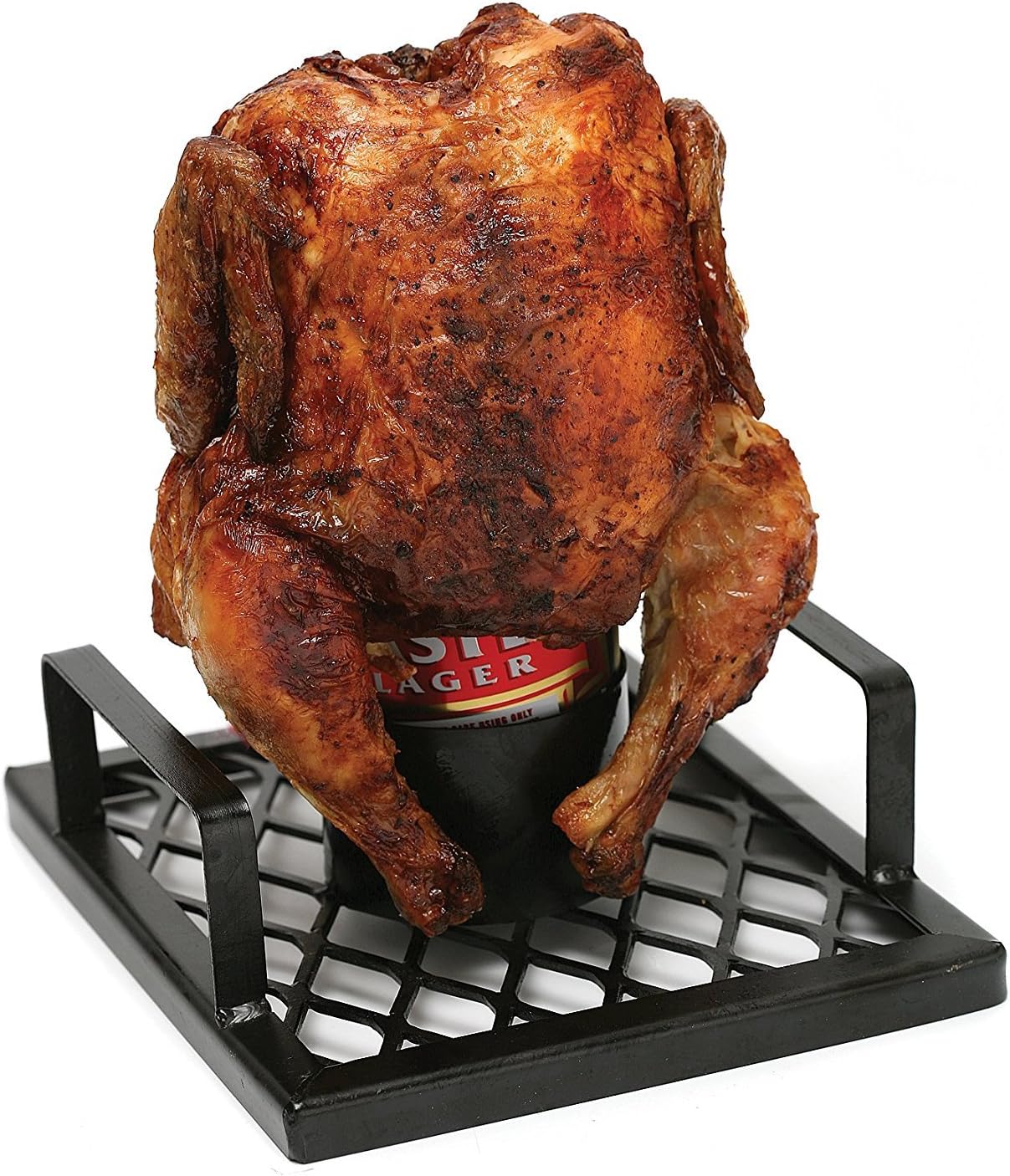 BBQ Beer Can Chicken Rack Perfect barbecue roasted bird each time