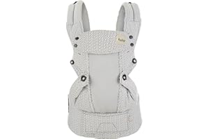 Baby Tula Coast Explore Mesh Baby Carrier, Adjustable Newborn to Toddler Carrier, Ergonomic and Multiple Positions for 7 – 45 pounds (Coast Infinite)
