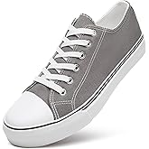 ZGR Mens Classic Casual Shoes,Lace-up Fashion Sneakers,Low Top Canvas Sneakers for Men
