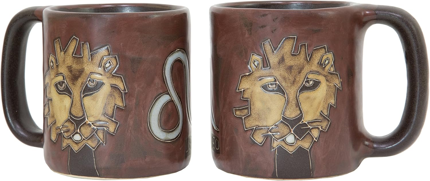 Mara Stoneware 16 oz. Leo Individual Mug Coffee Cups & Mugs