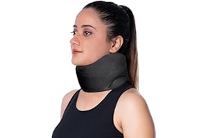 Wonder Care Neck Brace for Sleeping - Cervical Collar Relief Neck Pain and Neck Support Soft Foam Wraps Keep Vertebrae Stable