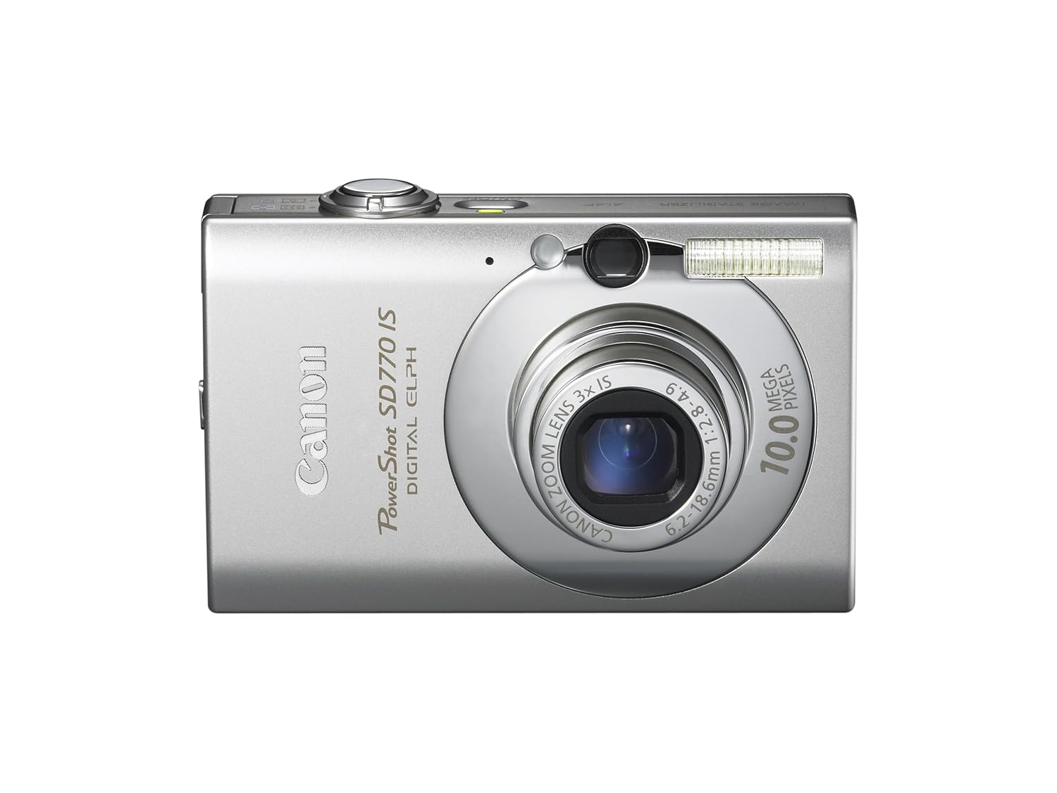 Amazon.com : Canon PowerShot SD770 IS 10MP Digital Camera with 3x Optical  Image Stabilized Zoom (Silver) : Point And Shoot Digital Cameras : Camera &  Photo