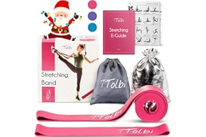 TTOLBI Premium Stretch Bands for Dancers – Improve Stretching & Flexibility with Ballet Stretching Band, Perfect Dance Equipment for Splits & Strength – Ideal Gifts for Dancers & Ballet Training
