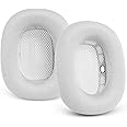 Ear Cushions for AirPods Max - Ear Cups Replacement Cover - Upgraded Memory Foam for Apple Air Pods Max Headphones - Like Original (Silvery)
