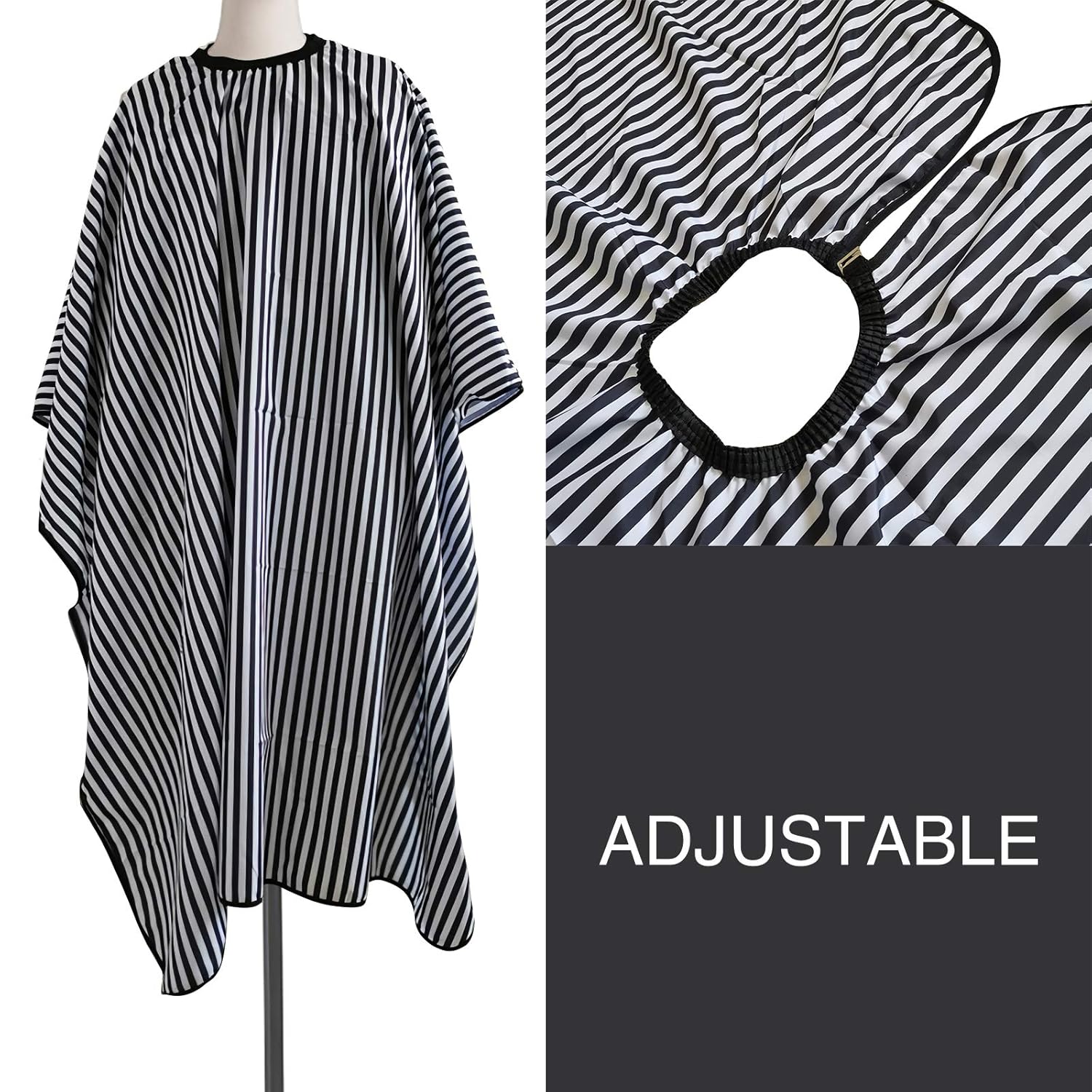 GreenLife 63" x 55" Waterproof Hairdressing Gown Salon Cape Haircutting Apron Hair Cutting Dyeing Styling Cloth for Barber Use (1 Pcs, Pattern) : Beauty