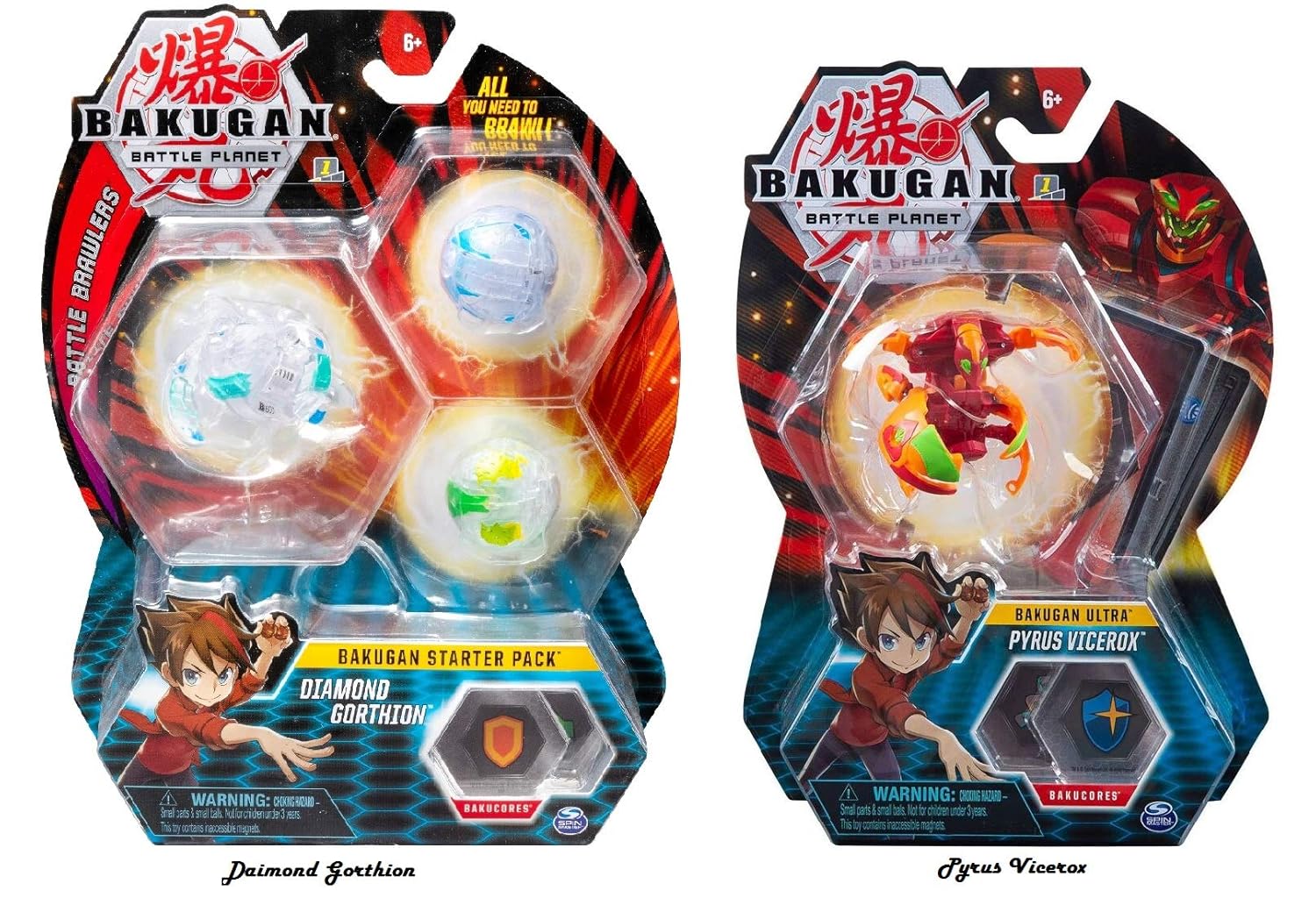 bakugan starter pack diamond