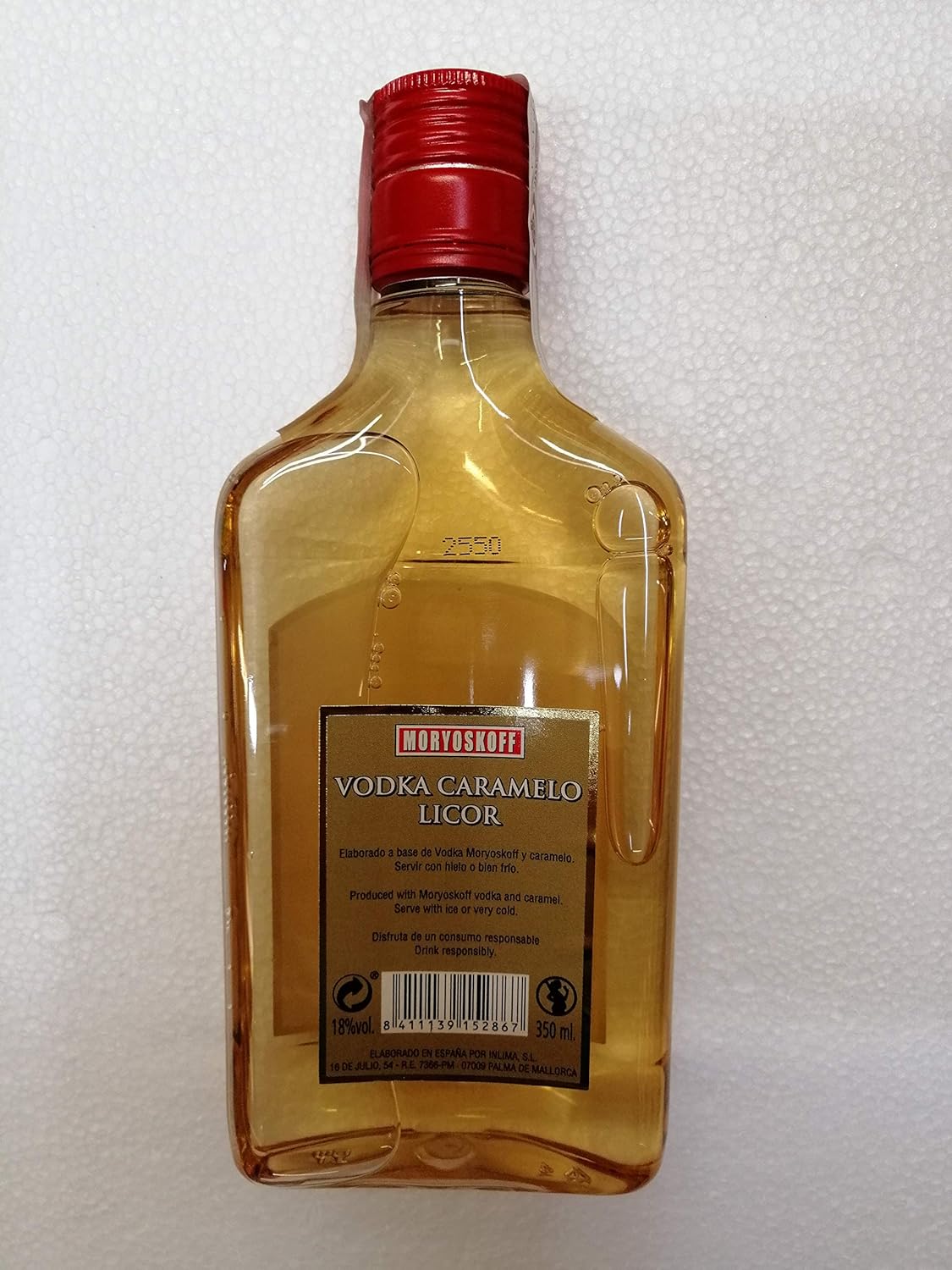 Wodka Caramel Moryoskoff Plastikflasche 35cl 18 Alkohol Amazon De Bier Wein Spirituosen