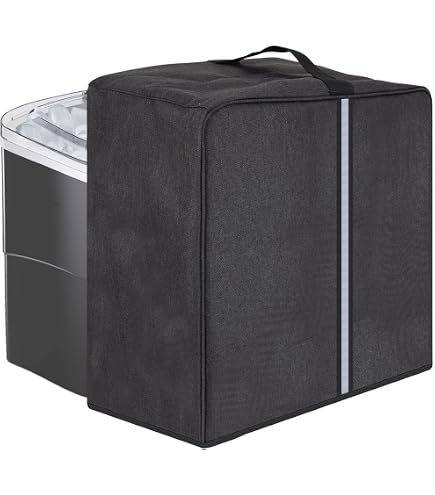 Ice Maker Dust Cover - Oxford Cloth Protector, 13x17x15 Inches, Machine Washable