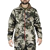 Mossy Oak mens Sherpa Fleece Lined Camo Hunting Jacket for Men