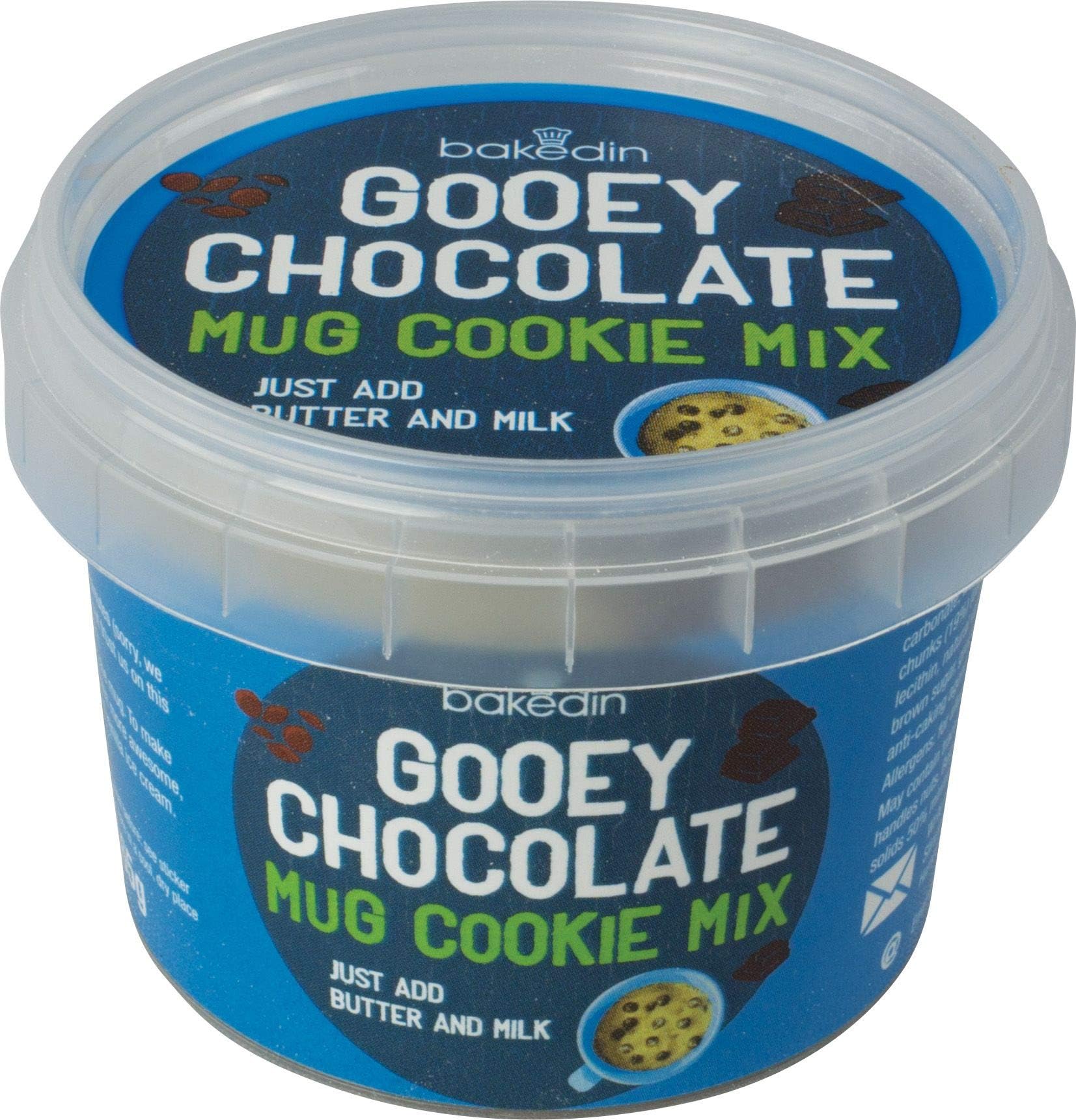 Bakedin Gooey Chocolate Chip Mug Cookie Mix, 60 g
