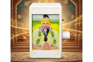 Toyoos Premanand Ji Maharaj Naam Jaap Box | 9-in-1 LED Mantra Chanting Device | Preloaded Radha Krishna Bhajans & Naam Jaap |