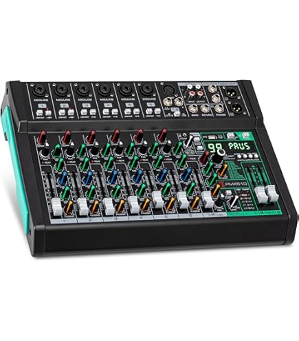 Amazon.com: Behringer X Air XR12 Mezclador digital controlado por