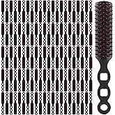 110 Packs Hair Brushes Bulk for Homeless Anti Entangling Hair Brush Massage Comb for Homeless Shelter Hotel Nursing Home Charity Church Individually Wrapped