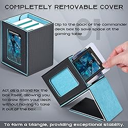 ZLCA MTG Deck Box with Commander Window