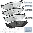 Bendix Fleet Metlok MKD1066FM Semi-Metallic Brake Pads for Bounder,Anniversary Ed,Classic,Flair,LXE,Fortis,Southwind,F-53 Motorhome Chassis,F-59 Commercial Stripped,F-450,F-550,LCF,FR3,GT3,GT5,GT7